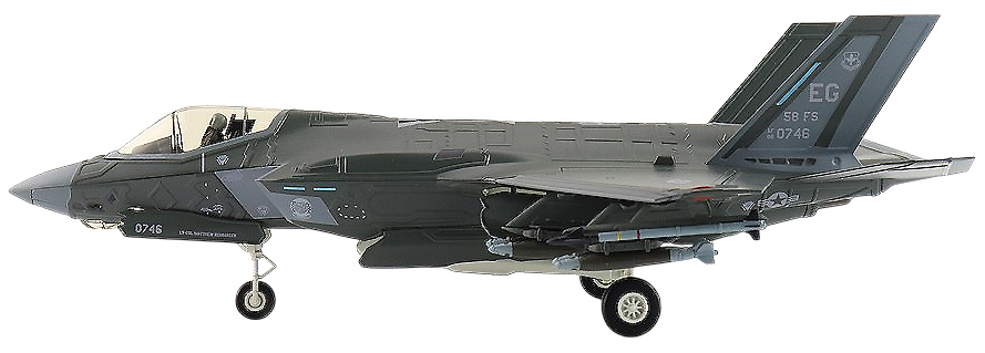 F-35A Lightning II, USAF 58th FS, Eglin AFB, FL, 1:72, Hobby Master 