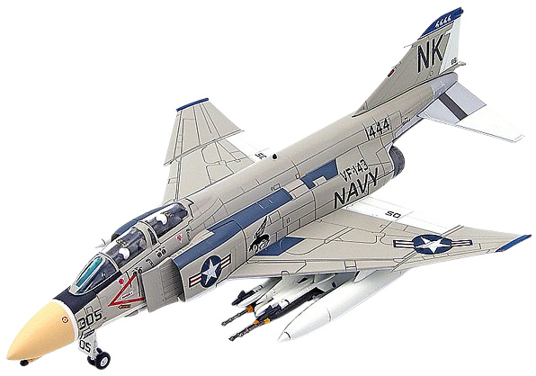 F-4B Phantom II 151444, VF-143, USS Constellation, 1967, 1:72, Hobby Master 