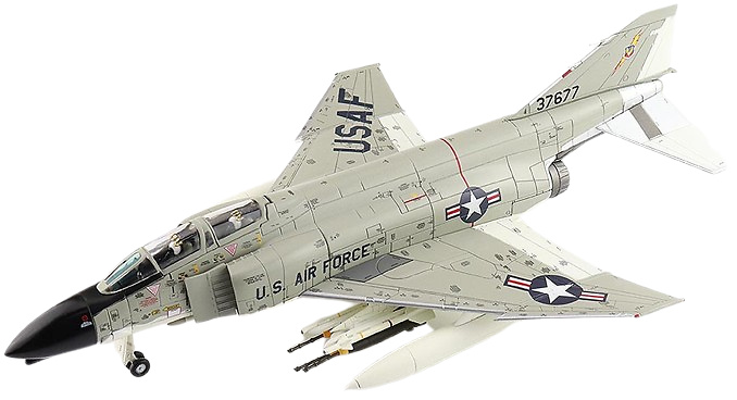 F-4C Phantom II 64-0676, 45th TFS, Ubon, Thailand, 1965, 1:72, Hobby Master 