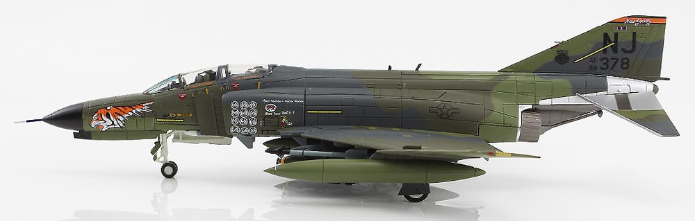 F-4E Phantom II, USAF 108th TFW NJ ANG, #68-0378, McGuire AFB, NJ, May 1988, 1:72, Hobby Master 