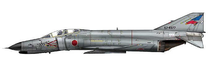 F-4EJ Kai Phantom II 67-8377, 302nd Sqn, JASDF, Japan, 2009, 1:72, Hobby Master 