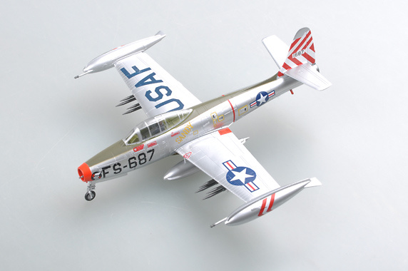 F-84E Thunderjet - 'Sandy' 9th FBS, 1:72, Easy Model 