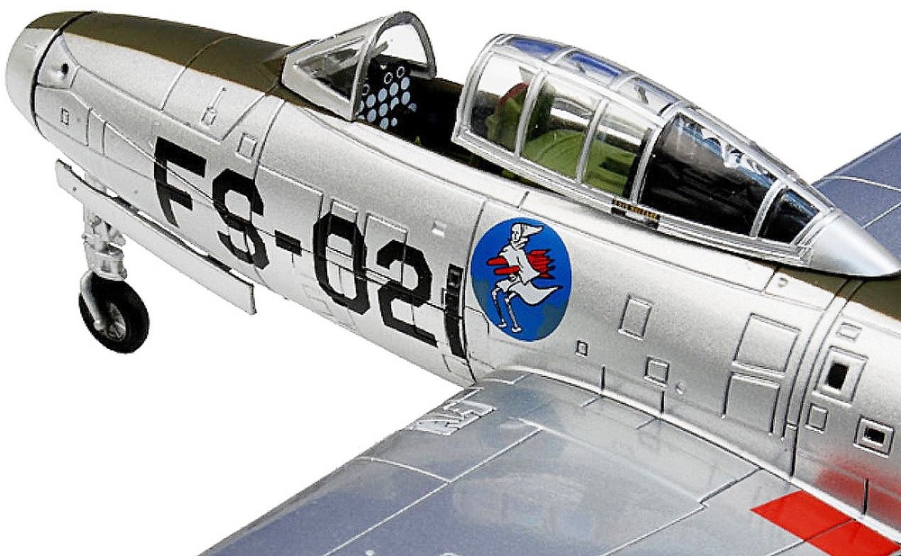 F-84G Thunderjet, HAF 337 Mira Ghost, Larissa AB, Greece, 1952, 1:72, SkyMax 