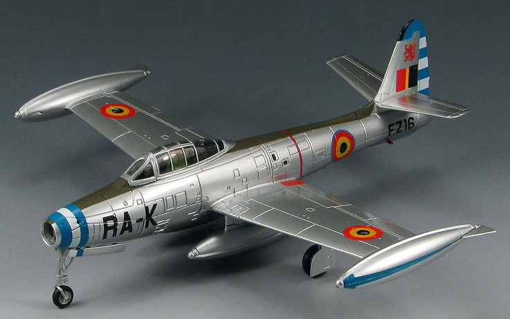 F-84G Thunderjet 27 Sqn., 10 Wing, Belgian AF, 1:72, SkyMax 