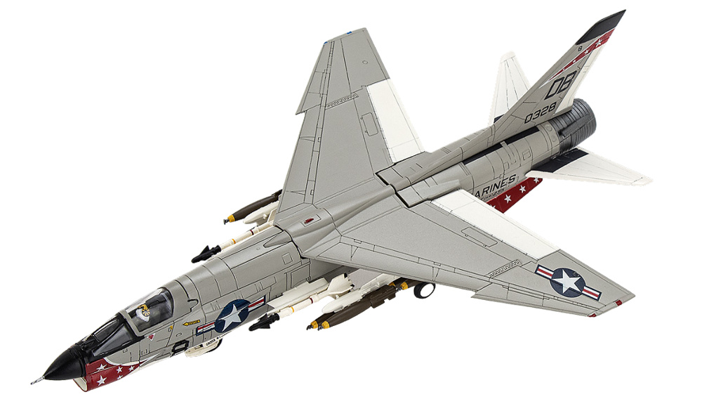 F-8E Crusader U.S. Marine Corps VMF(AW)-235 Death Angels DB8 1966, 1:72, Century Wings 