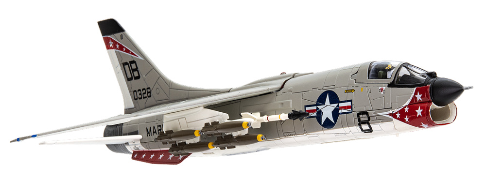 F-8E Crusader U.S. Marine Corps VMF(AW)-235 Death Angels DB8 1966, 1:72, Century Wings 