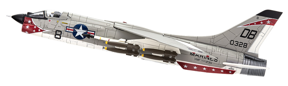 F-8E Crusader U.S. Marine Corps VMF(AW)-235 Death Angels DB8 1966, 1:72, Century Wings 