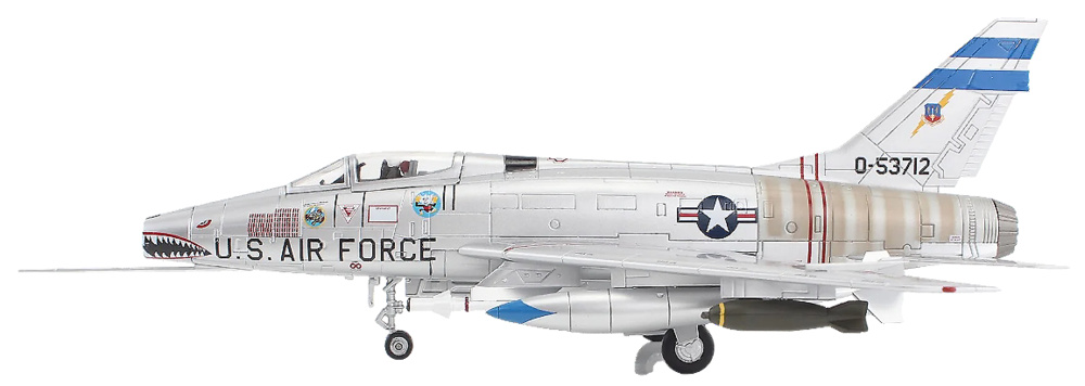 F100D Super Sabre 55-3712, 307 TFS, Bien Hoa AB, RVN, 1965, 1:72, Hobby Master 