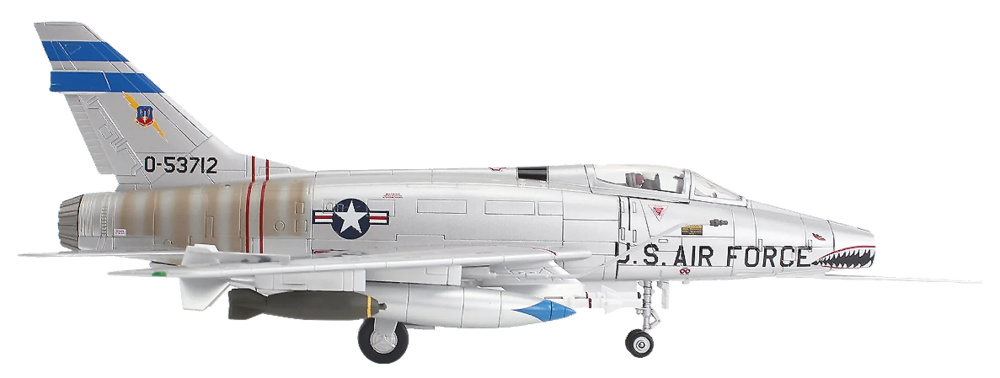 F100D Super Sabre 55-3712, 307 TFS, Bien Hoa AB, RVN, 1965, 1:72, Hobby Master 