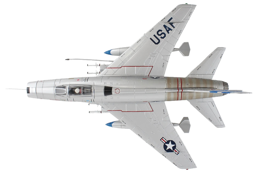 F100D Super Sabre 55-3712, 307 TFS, Bien Hoa AB, RVN, 1965, 1:72, Hobby Master 