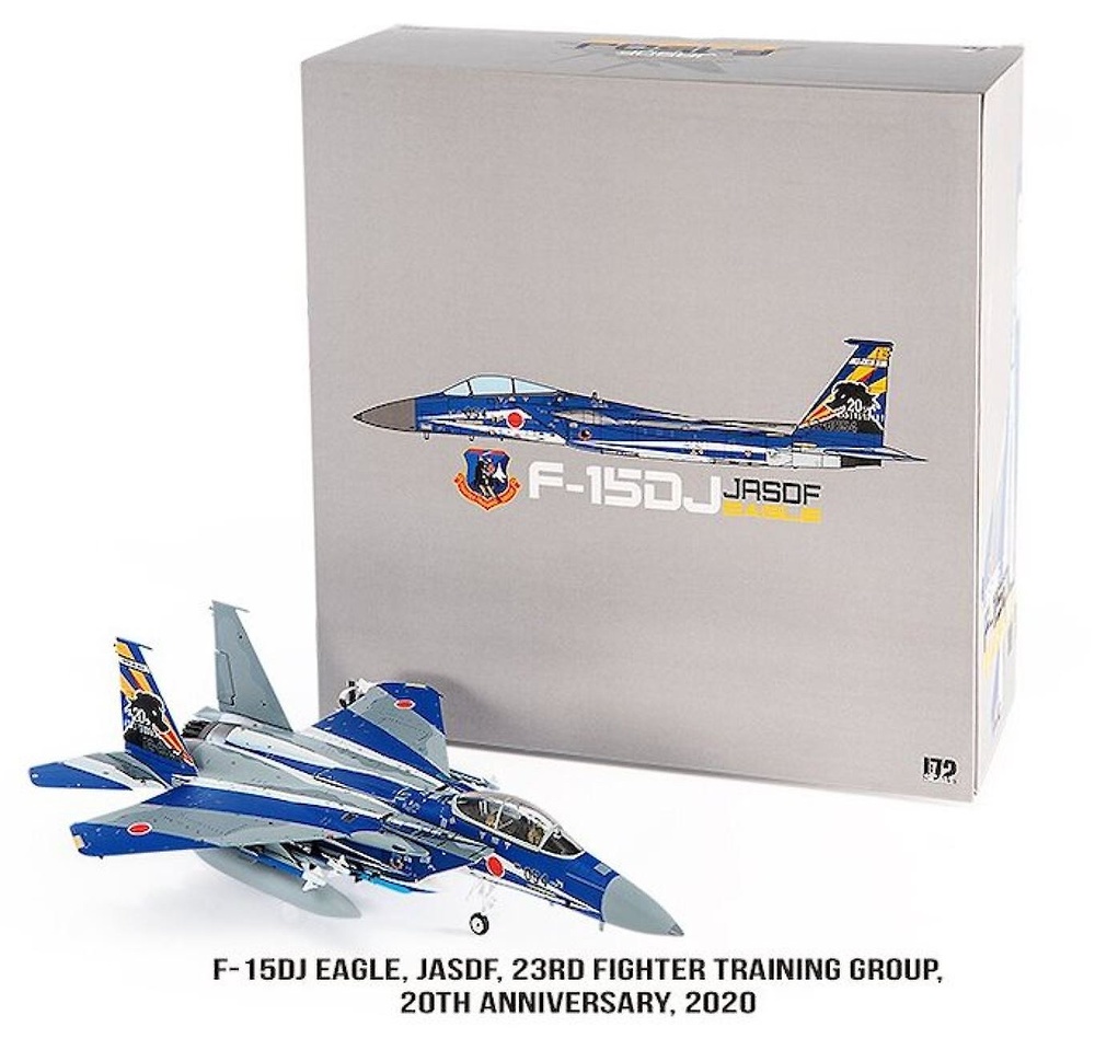 F15DJ Eagle JASDF, 23rd Fighter Training Group, 20th Anniversary Edition, 2020, 1:72, JC Wings 