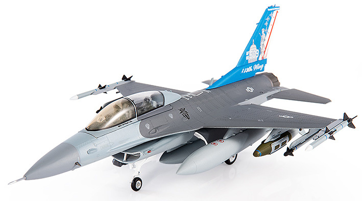 F16D Fighting Falcon USAF ANG, 121st Fighter Squadron, 113th Fighter Wing, 2011, 1:72, JC Wings 