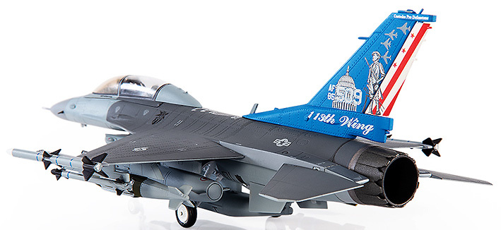 F16D Fighting Falcon USAF ANG, 121st Fighter Squadron, 113th Fighter Wing, 2011, 1:72, JC Wings 