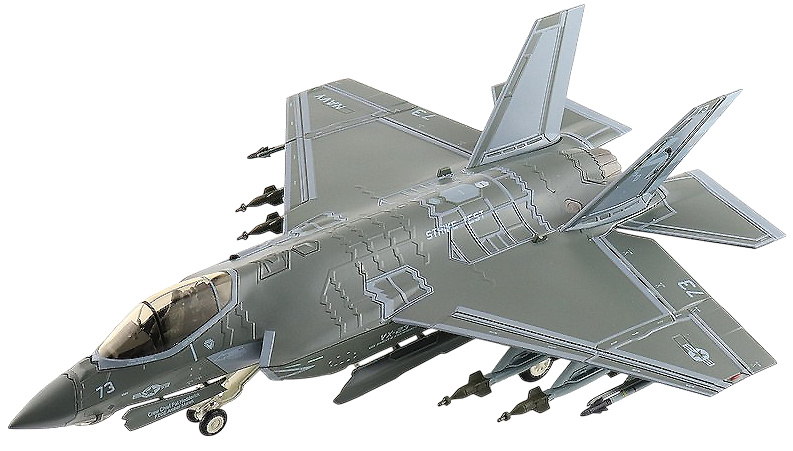 F35C Lightning II JSF US Navy, CF-03, VX-23, NAS Pax River, 2016, 1:72, Hobby Master 