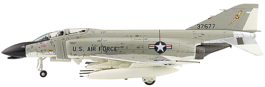 F4C Phantom II USAF, 64-0676, 45th TFS, Ubon, Thailand, 1965, 1:72, Hobby Master 