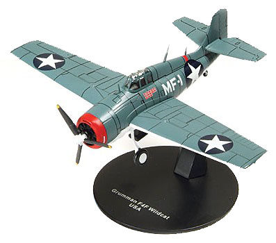 F4F Wildcat, USA, Robert E. Galer, Guadalcanal, September 1942, 1:72, Altaya 