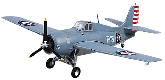 F4F Wildcat, VF-3 USS Lexington, 1:72, Easy Model 