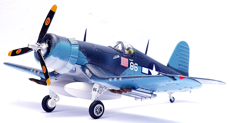 F4U, VMF-214 Black Sheep, Lulubelle, Pappy Boyington, 1943, 1:72, Legion 