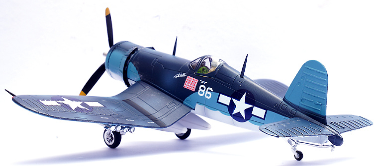 F4U, VMF-214 Black Sheep, Lulubelle, Pappy Boyington, 1943, 1:72, Legion 