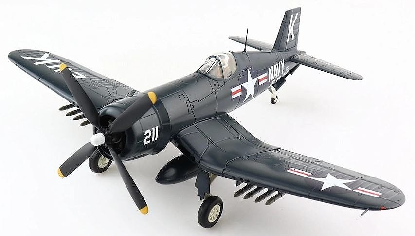 F4U-4 Corsair White 211, 97231/K flown by Ensign Jesse L. Brown, VF-32, USS Leyte, 4th Dec 1950 