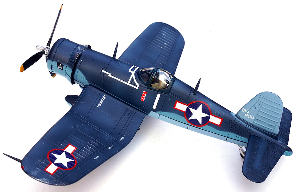 F4U Corsair, USN VF-17 Jolly Rogers, Big Hog, Tommy Blackburn, Solomon Islands, 1943, 1:72, Legion 