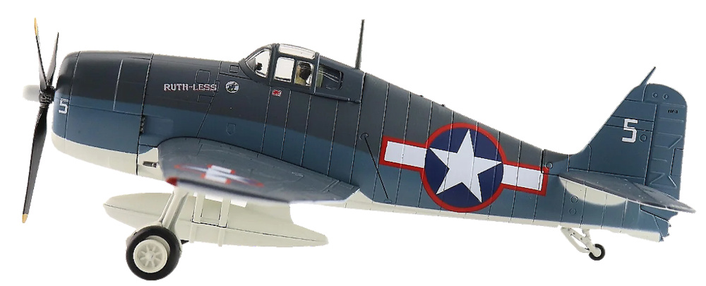 F6F-5 Hellcat White 5, Lt. Oscar Chenoweth, Sept 1943, 1:72, Hobby Master 