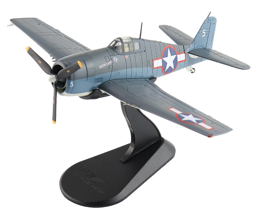 F6F-5 Hellcat White 5, Lt. Oscar Chenoweth, Sept 1943, 1:72, Hobby Master 