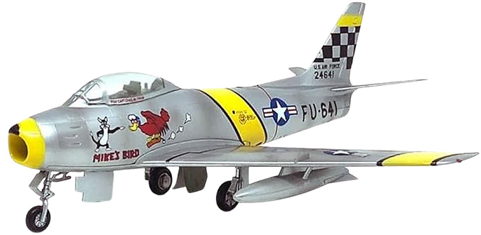 F86 Sabre F30, , Charles Mcsain, Korea 1953, 1:72, Easy Model 