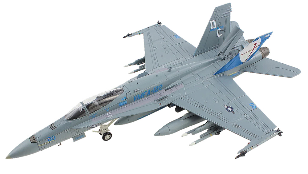 F/A-18C Hornet VMFA-122 Crusaders, Iwakuni AB, Japan, May 2016, 1:72, Hobby Master 