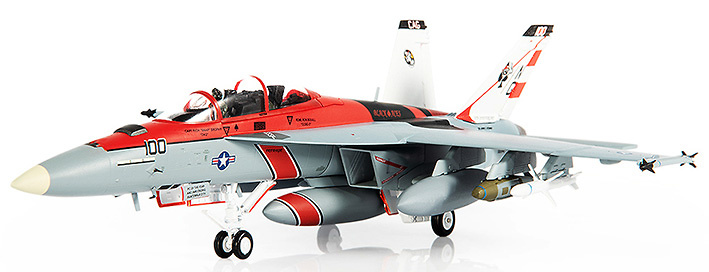 F/A18F Super Hornet US Navy, VFA-41 Black Aces, 70th Anniversary Edition, 2015, 1:72, JC Wings 