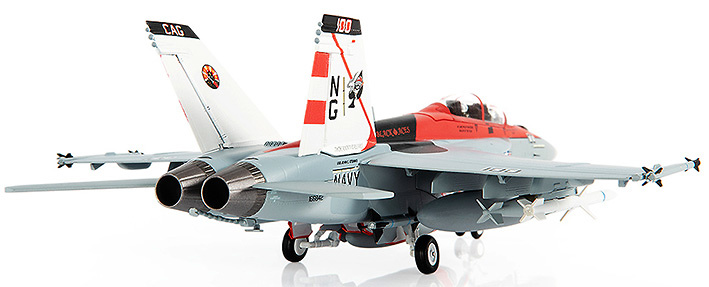 F/A18F Super Hornet US Navy, VFA-41 Black Aces, 70th Anniversary Edition, 2015, 1:72, JC Wings 