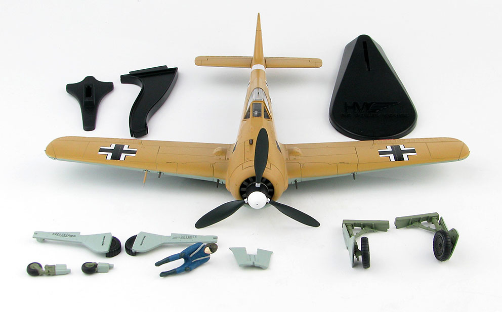 FW 190A-4 I/JG 2, Gruppenkommandeur Oblt. Adolf Dickfeld, Tunisia, 1942, 1:48, Hobby Master 