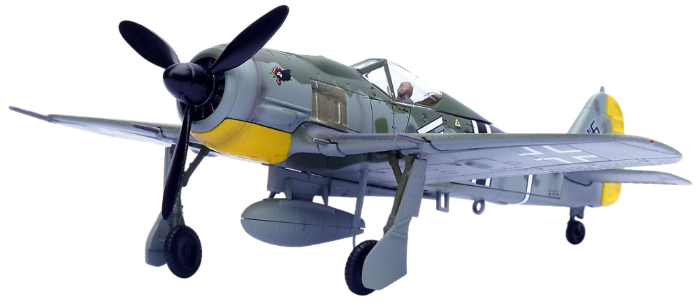 FW-190A Stab 3./JG 2, Hptm. Hans Hahn, May 1942, Theville, 1:72, Legion 