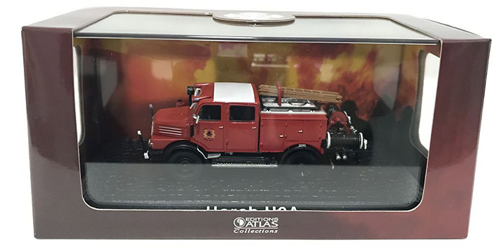 Fire truck Horch H3A, 1:72, Atlas Editions 