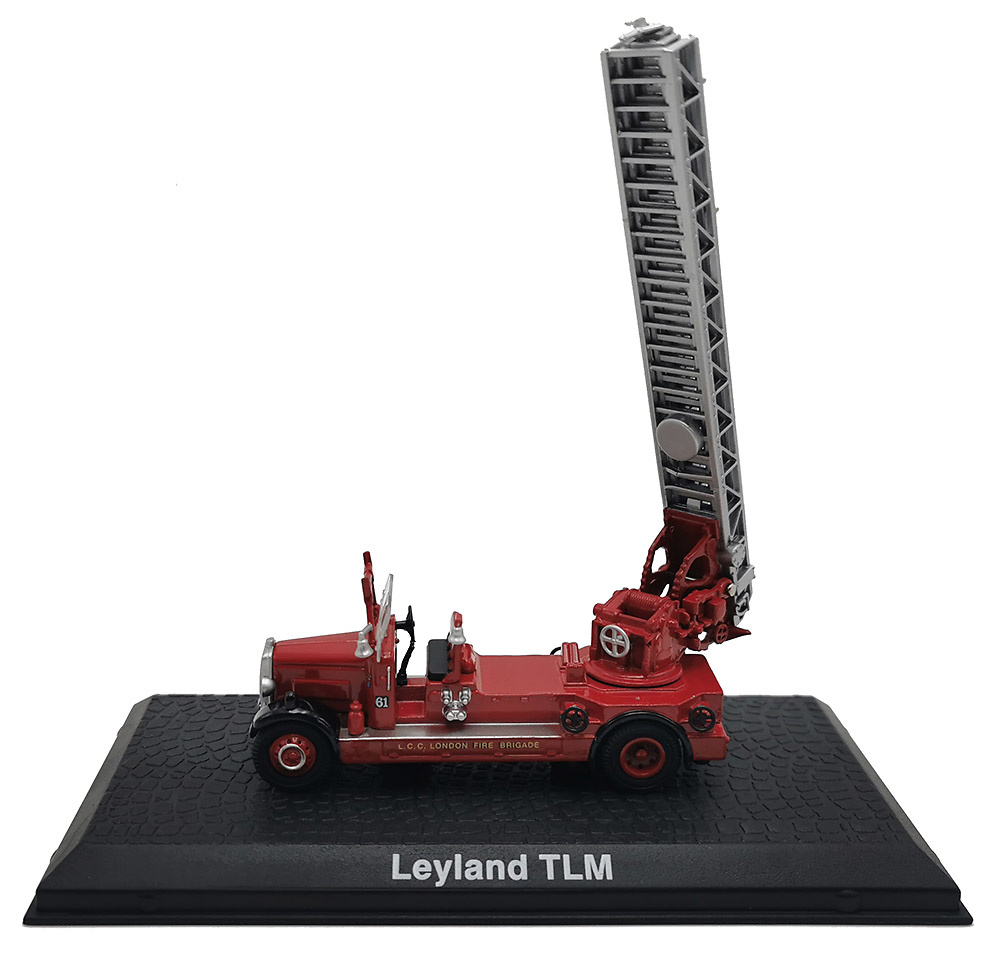 Fire truck Leyland TLM, 1:72, Atlas Editions 