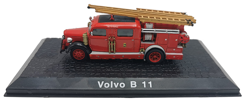 Fire truck Volvo B 11, 1:72, Atlas Editions 