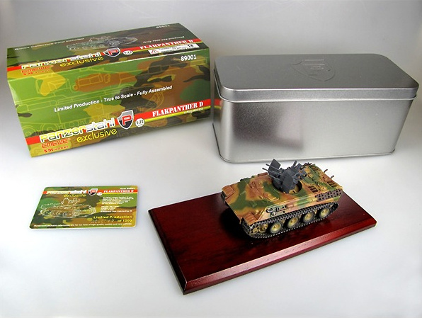 Flakpanther Ausf. D Anti-Aircraft Gun s.Pz.Jg.Abt.653, 1:72, Panzerstahl 