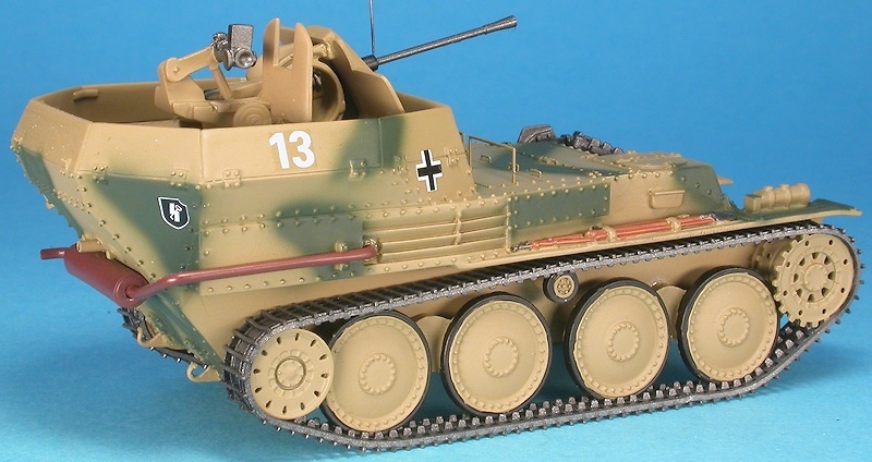 Flakpanzer 38(t) Gepard Anti-Aircraft Tank auf Selbstfahrlafette 38(t) Ausf M (Sd.Kfz.140), 12.SS-Panzer-Division Hitlerjügend, Normandy, 1944, 1:48, Gasoline 