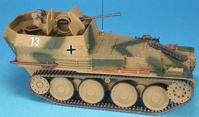 Flakpanzer 38(t) Gepard Anti-Aircraft Tank auf Selbstfahrlafette 38(t) Ausf M (Sd.Kfz.140), 12.SS-Panzer-Division Hitlerjügend, Normandy, 1944, 1:48, Gasoline 