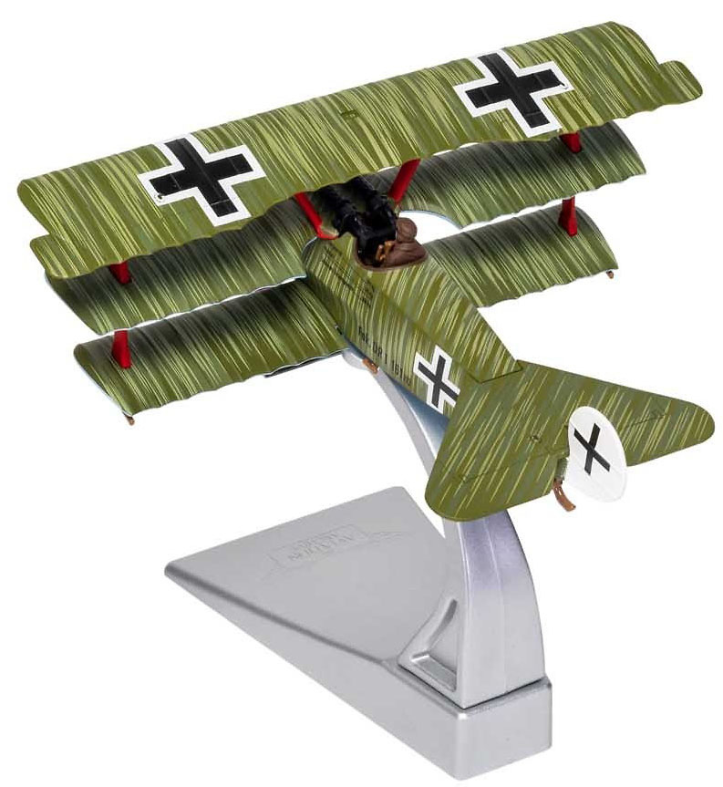 Fokker DR.1 Triplane, Wolfram Freiherr von Richthofen, 21st April 1918, Death of the Red Baron, 1:48, Corgi 