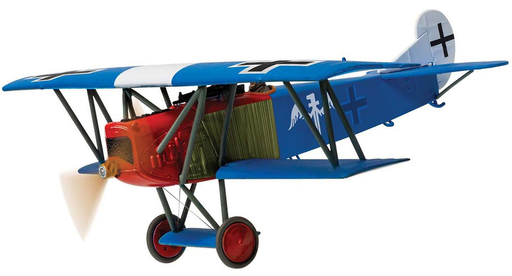 Fokker DVII - Rudolf Berthold Jasta - 15/JG II Chery-les-Pouilly Aerodrome - France 1918, 1:48, Corgi 