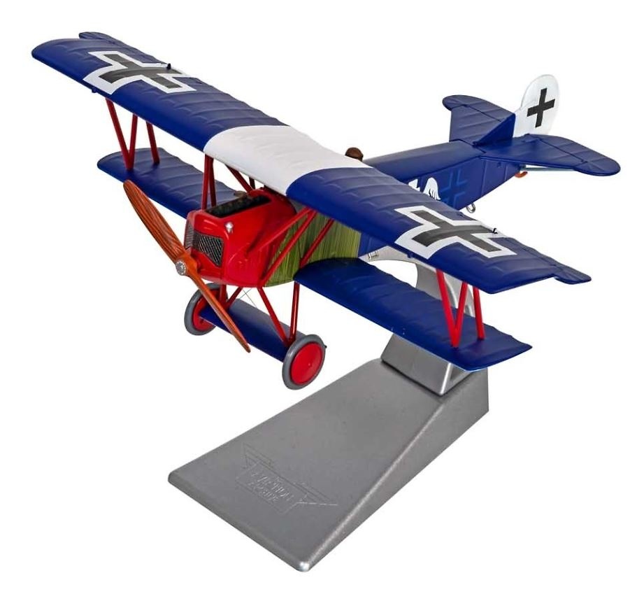 Fokker DVII - Rudolf Berthold Jasta - 15/JG II Chery-les-Pouilly Aerodrome - France 1918, 1:48, Corgi 