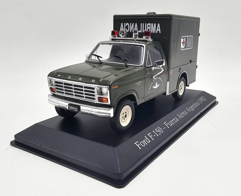 Ford F-150, Argentinian Air Force, Service Vehicle, 1982, 1:43, Atlas 