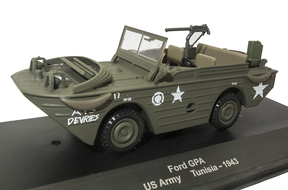 Ford GPA, US Army, Tunisia, 1943, 1:43, Atlas 