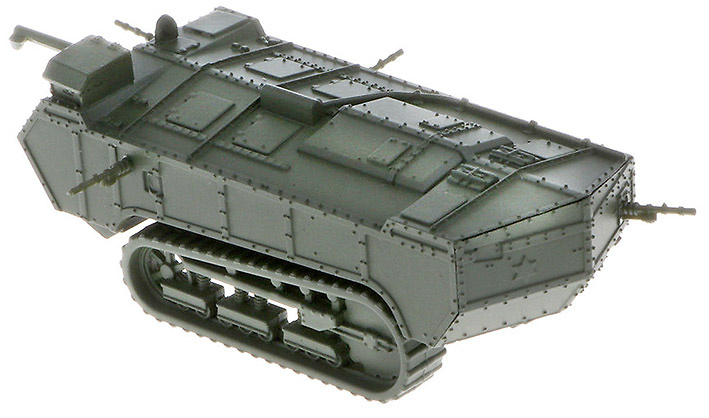 French Saint-Chamond tank, WW1, 1: 100, Panzerkampf 