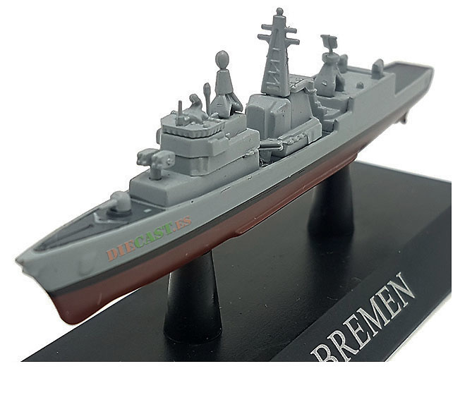 Frigate Class Bremen, German Navy, 1982, 1: 1250, DeAgostini 