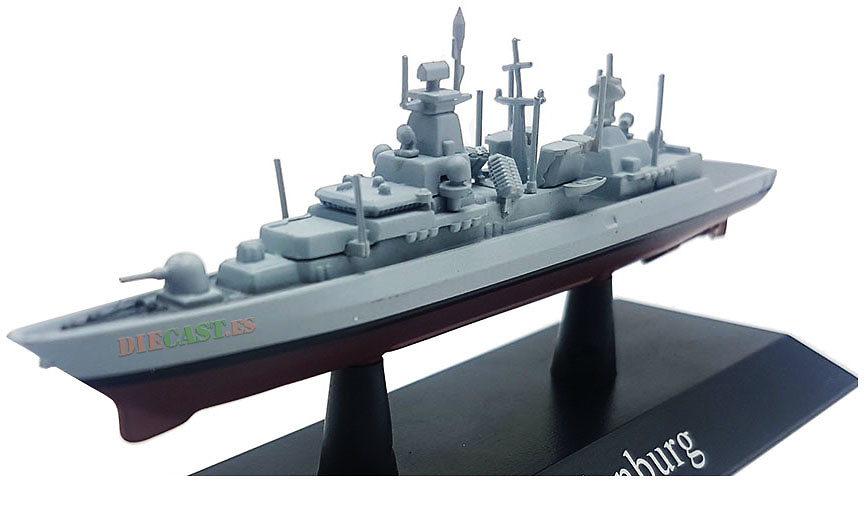 Frigate F123 Brandenburg class # F215, Deutsche Marine, 1995, 1: 1250, DeAgostini 