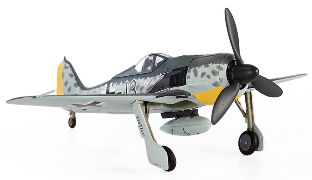 Fw 190A, Luftwaffe JG 26 Schlageter, Black 13, Joseph Priller, France, 1945, 1:72, JC Wings 