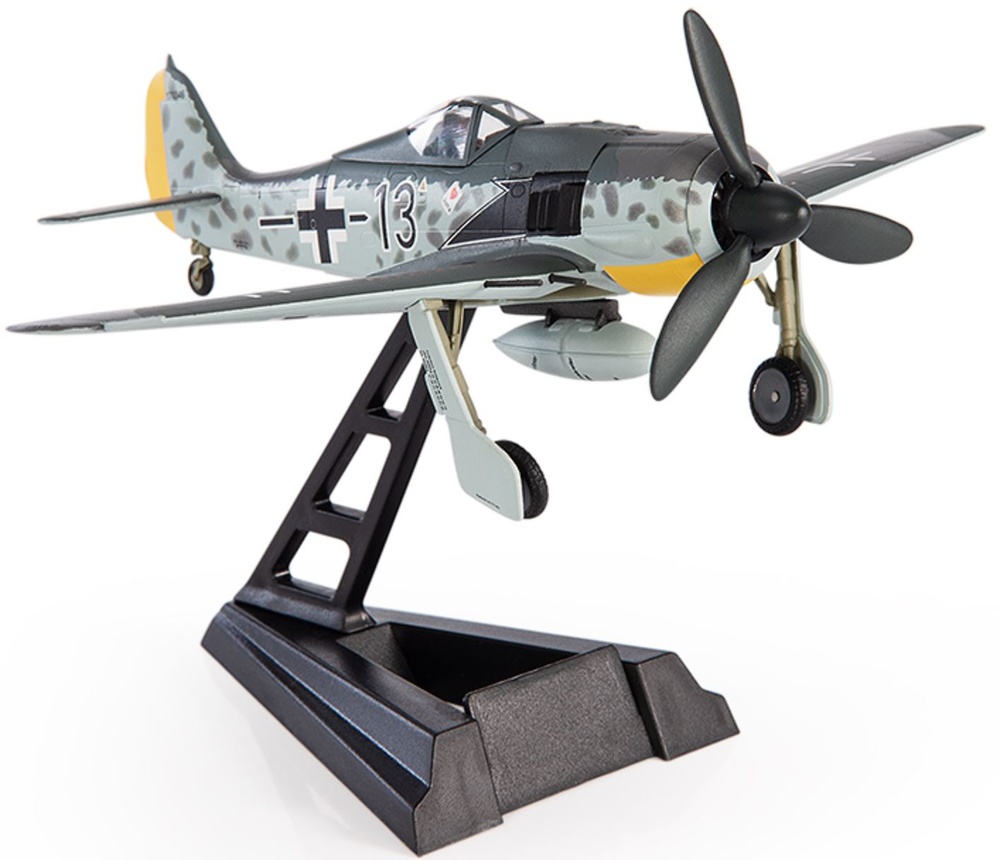 Fw 190A, Luftwaffe JG 26 Schlageter, Black 13, Joseph Priller, France, 1945, 1:72, JC Wings 