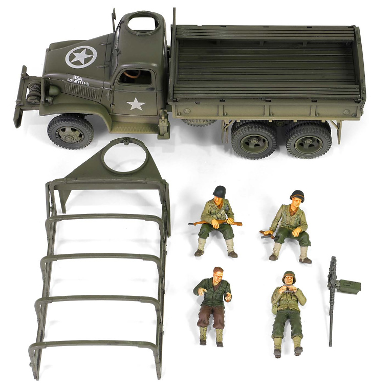 GMC CCKW, 353 1609 M37 US, Mayo 1944, 1:32, Forces of Valor-escala-diecast 